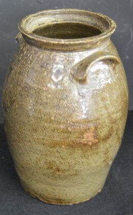 6410 - Rare 2 Gallon Storage Jar, Mid-Last Half 19th Century, Attributed to Linneaus