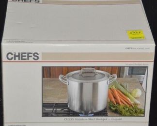 5459 - Chef's Stainless Stockpot