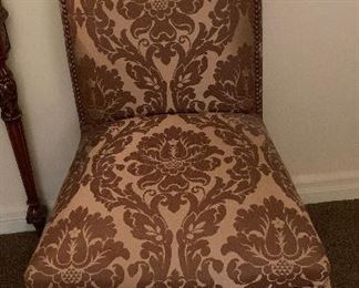 Pair of skirted chairs (#1 of #2)
