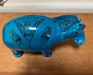 $10 MoMa 'William the Hippo' 8'', minor run on one ear