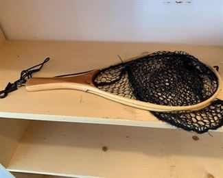 $30 Vintage wooden Brodin landing net