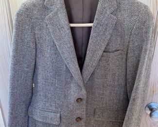 $25 Vintage Justin Lee Harris Tweed Wool Blazer L/M
