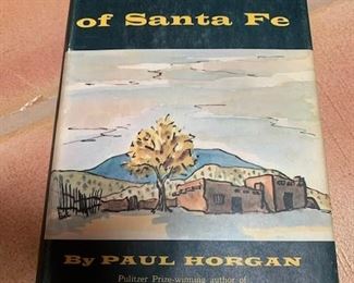 $10 'The Centuries of Santa Fe', Horgan, signed 1st ED