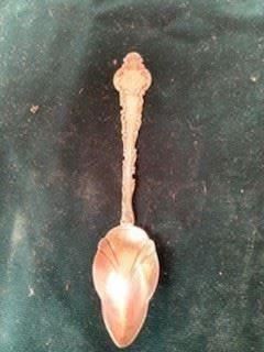 $20 monogrammed XMAS 1894 spoon