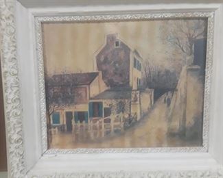 Antique Painting on Board 