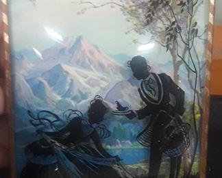 Antique Silhouette Picture