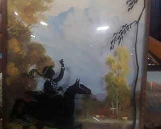 Antique Silhouette Picture