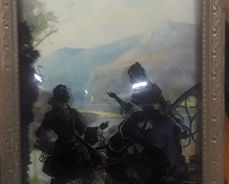 Antique Silhouette Picture