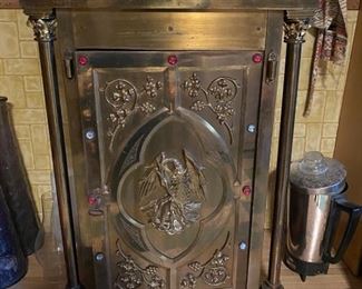 Religious Brass Box