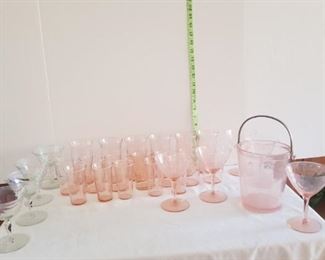 PINK DEPRESSION GLASS