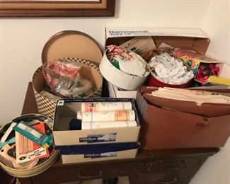 Sewing Crafting Mystery Lot