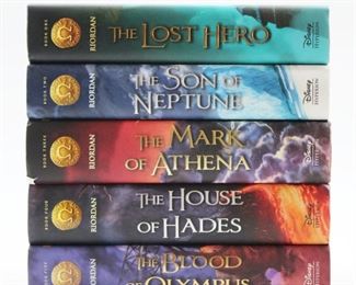 The Heroes of Olympus Collection 5 Books Set Collection by Rick Riordan (Hardback)