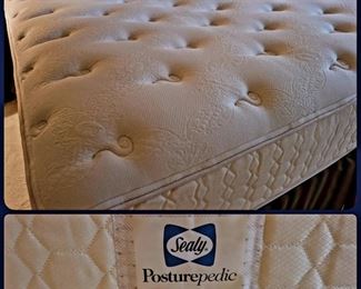 King SEALY Posturepedic matt/box
DELIVERY INCLUDED!