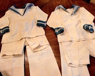 pair WWII boy's sailor suits!