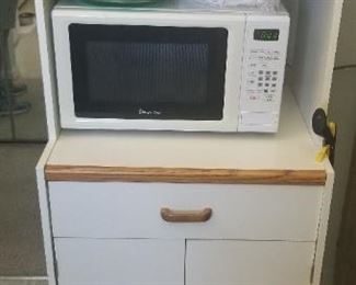 nice microwave cabinet, could be used for any number of uses, the microwave is sold separately