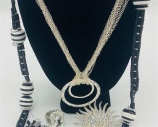 Black, White, and Silver Costume Collection