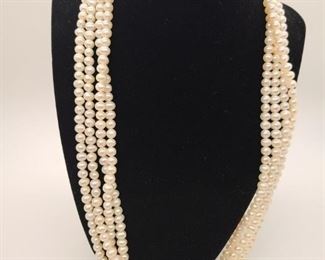 Chinese Freshwater Pearl Long Necklace