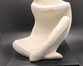 Prelude Abstract Figurative Ceramic Sculpture by Harriet Hochberg