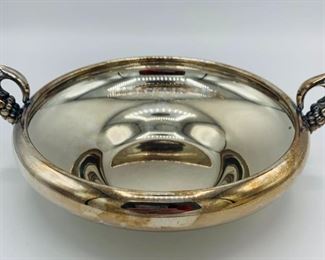 S and F Sterling Silver Bowl