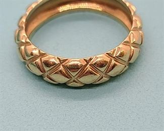 Tiffany and Co 18k Gold Ring