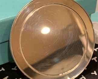 Tiffany Sterling Silver Drink Coaster