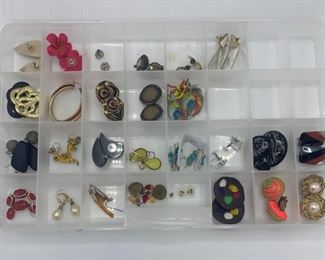 Twenty Six Pairs of Costume Earrings