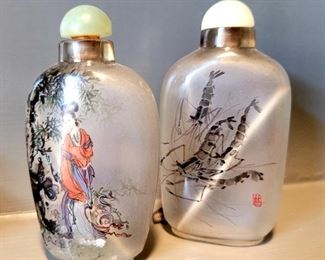Vintage Chinese snuff bottles