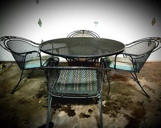 5-pc Iron Patio Set