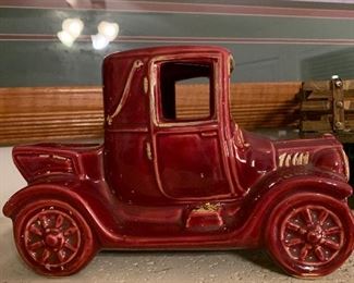 $22- Vintage ceramic truck 