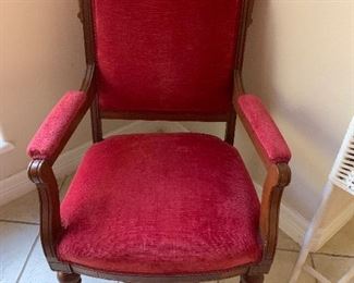 $265- Victoran parlor arm chair 