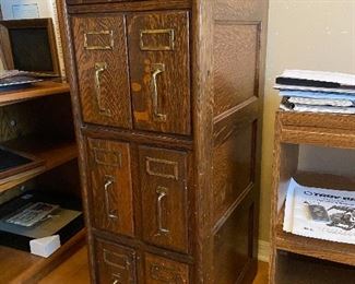  Rare Antique Library file cabinet