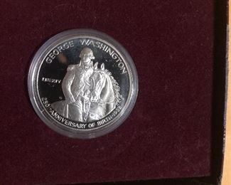 Collectible George coin