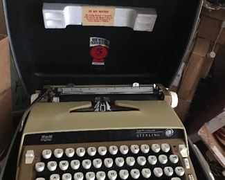 Sterling Smith Corona typewriter