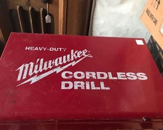 Heavy Duty Milwaukee cordless drill
