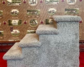 Item 3: Dog Stairs- 37"l x 19.5"w x 26"h: $25