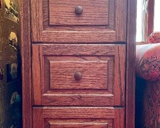 Item 13: Filing Cabinet - 23.5"l x 24.75"w x 42.25"h: $75