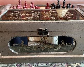 Item 41: Mirrored Box - 12"l x 5.75"w x 6.5"h: $28