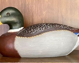 Item 202: Decoy by Betty Baldwin - 15.5" x 6": $145