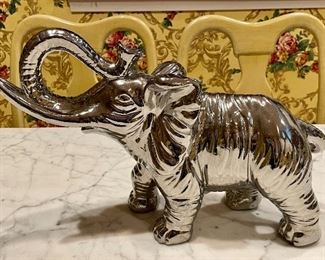 Item 127: Decorative Elephant - 16.5" x 11": $14