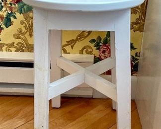 Item 104: Stool - 12" x 19": $12