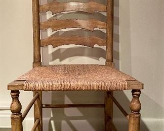 Item 59: Caned Chair - 20"l x 17.5"w x 41"h: $65