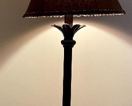 Item 221: Animal Print Lamp - 32": $35