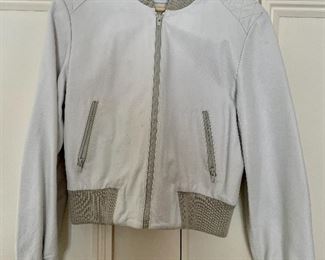 Item 241: Rem Garson Leather Jacket - slight condition issues to leather: $75