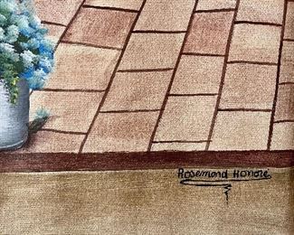 detail - signature on lower right