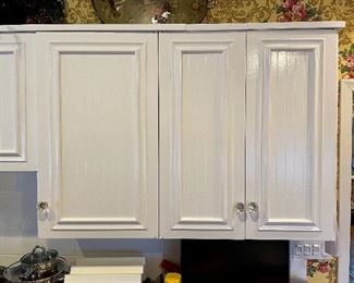 Item 33: Kitchen Cabinets, both upper and lower - talk to your contractor now to see if they will work for your home!