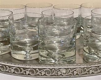 Item 296: (11) Whiskey Glasses: $34