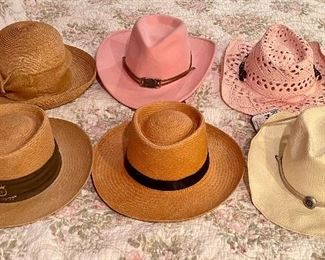 Assorted Hats - best to make appointment to come and try!