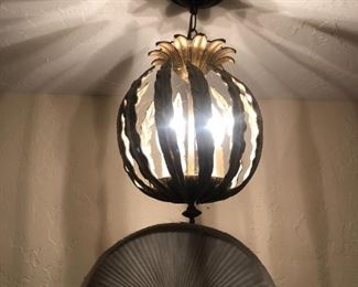 2 hallway chandeliers for sale