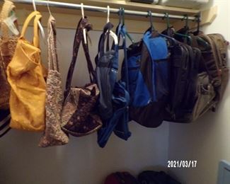 much luggage, bags, etc