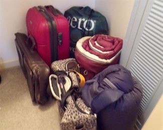 sleeping bags etc